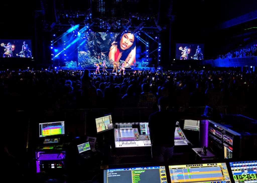 Nicki WRLD, Nicki Minaj tour, DiGiCo