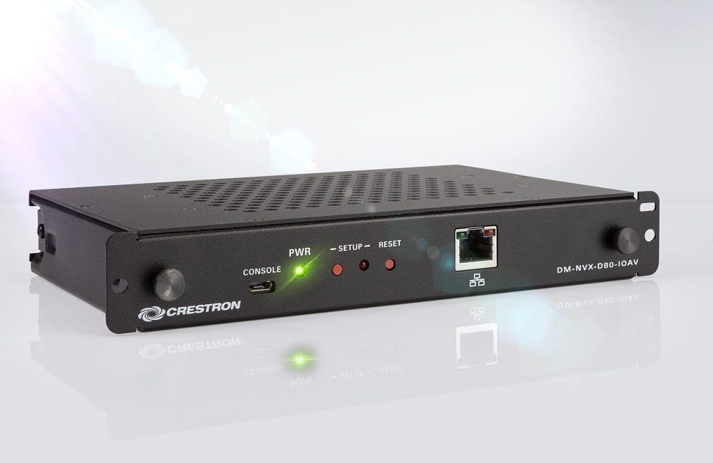 Crestron DM NVX Added to Popular Video Displays with Intel, OPS Decoder