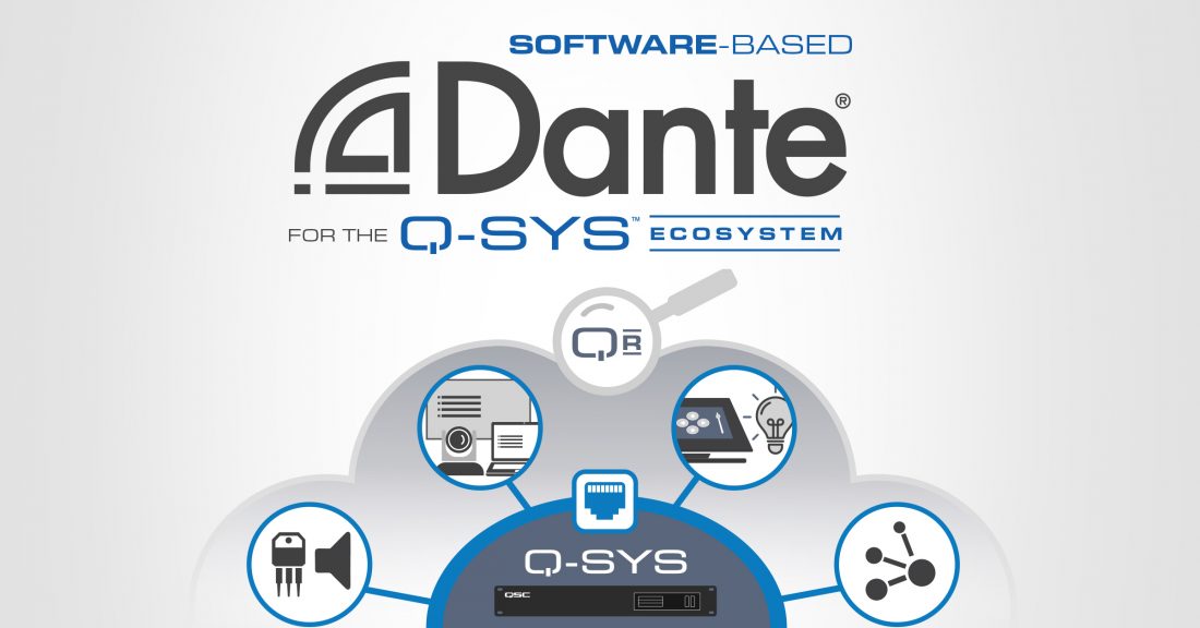 Software-Based Dante, Q-SYS