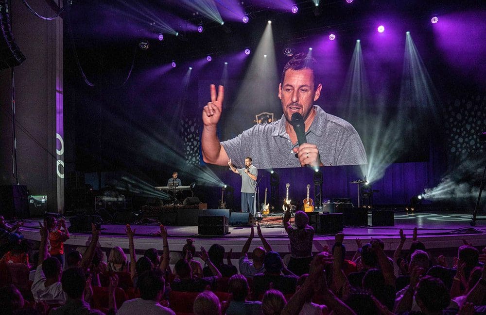 L-Acoustics K2 Provides the Punchline to Adam Sandler 100% Fresher Tour