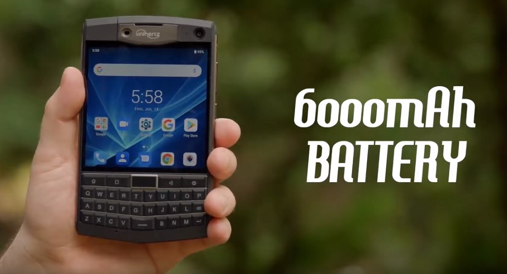 Unihertz Titan, rugged smartphone
