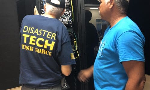 ITDRC Volunteers Play Critical Role in Keeping Hospitals and Command Centers Connected During Pandemic