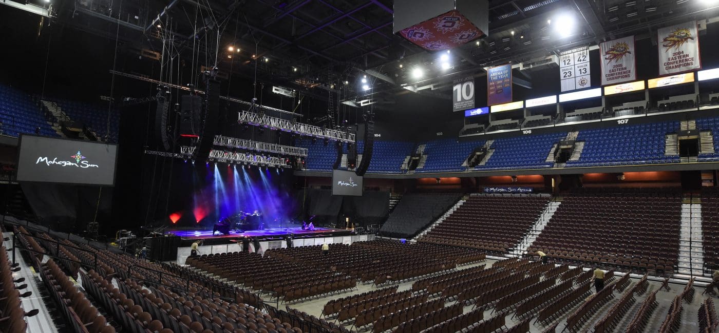 Mohegan Sun Arena Shines with Meyer Sound LYON Sound Reinforcement