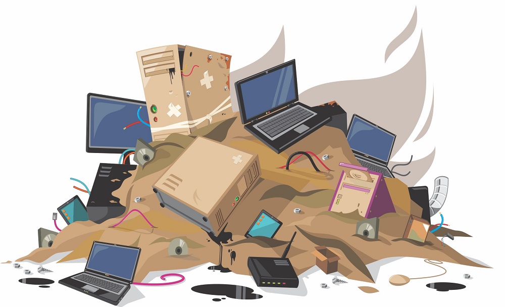 electronic packaging waste, AV technology