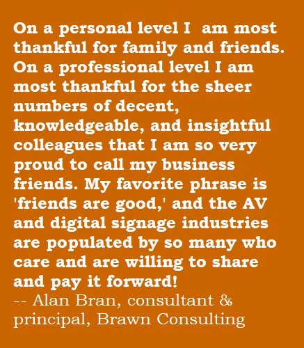 What The Pro AV Industry is Thankful For in 2019 (It’s Pretty Touching, Actually), slide 5