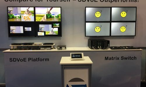 SDVoE Shootout at the ISE 2020 Corral