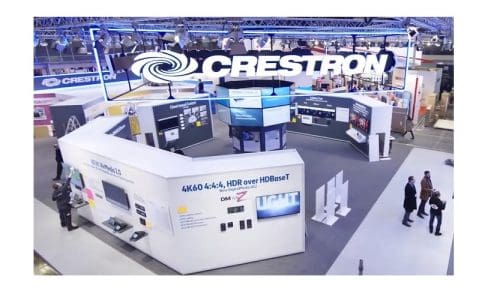 Crestron ISE 2020 booth