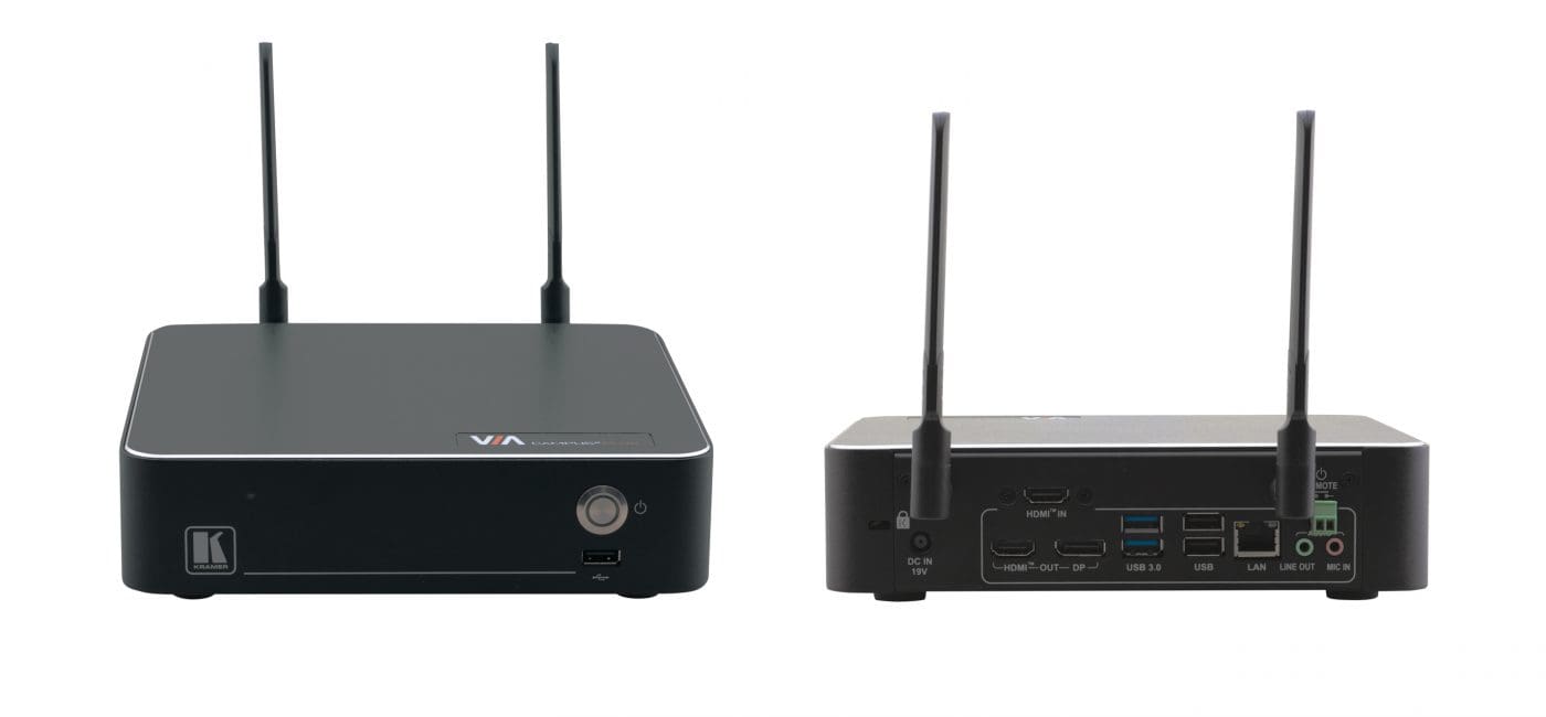 Kramer Introduces VIA Campus²PLUS Wired and Wireless Presentation and Collaboration Solution