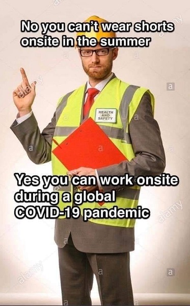 Memes That Dig at the Ironies of Being an Essential Worker, slide 1