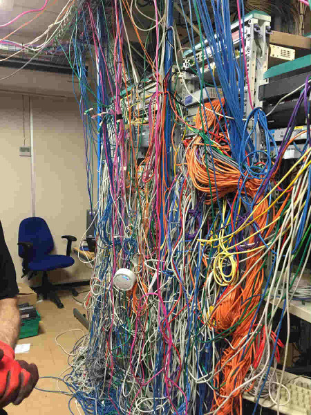 The Craziest IT Closets and Wire Runs Integrators Have Seen, slide 9