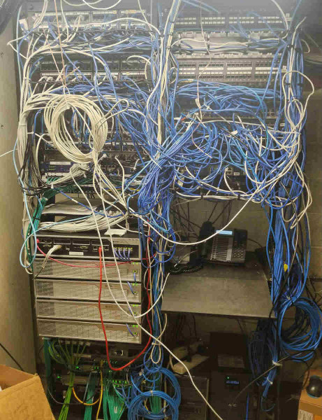 The Craziest IT Closets and Wire Runs Integrators Have Seen, slide 8