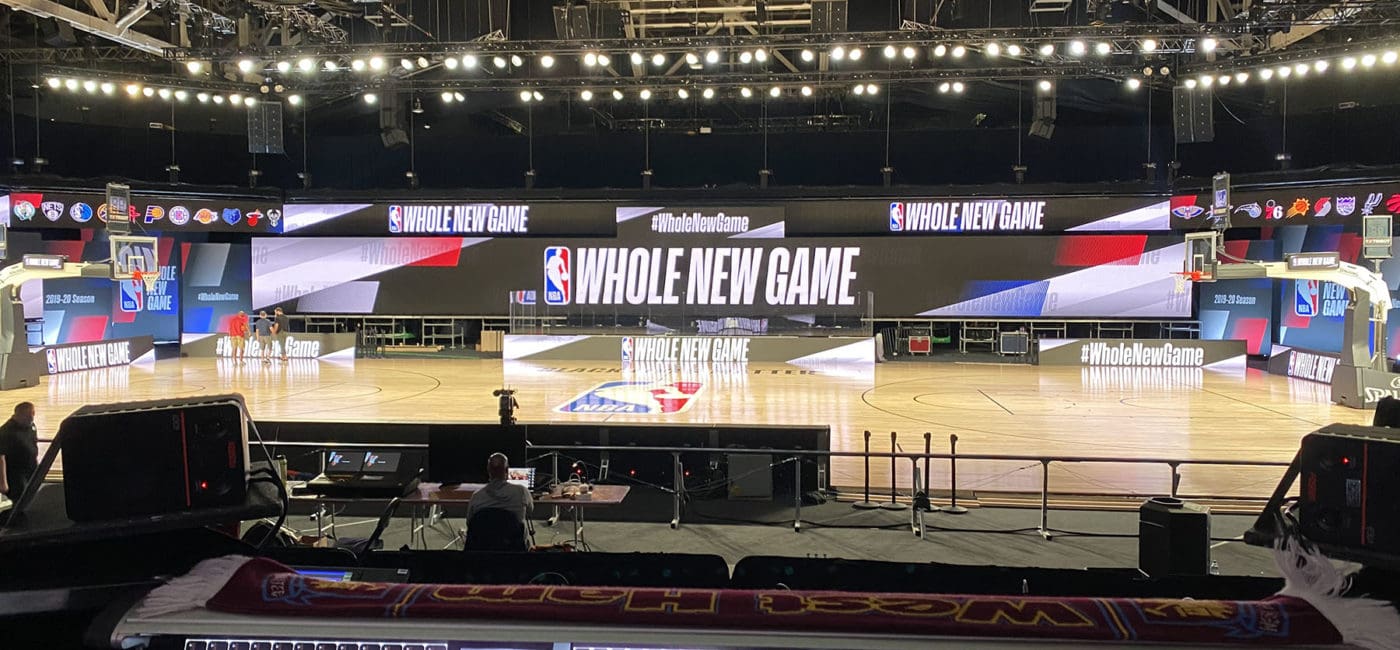 DiGiCo’s Quantum7 Console is the Audio Hub for the NBA’s Season Restart
