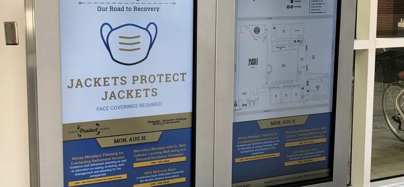 22Miles Provides Digital Signage Technology to Connect Georgia Tech University Campus