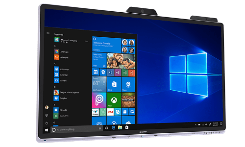 Sharp Windows Collaboration Display