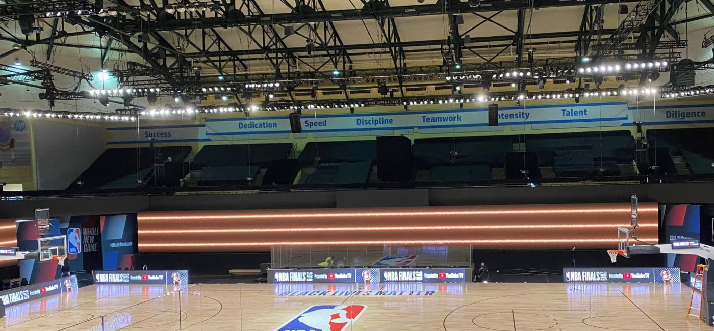 Nba on sale bubble arena