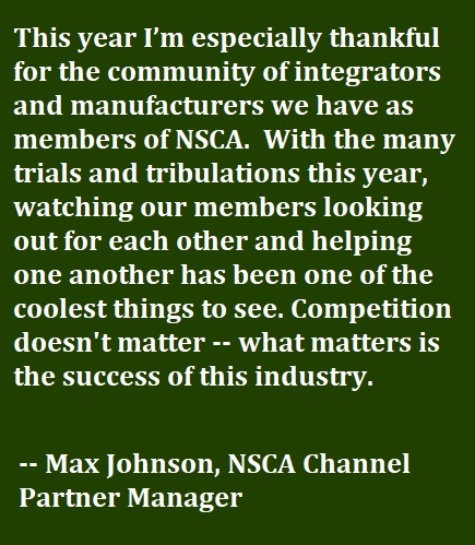 After the Toughest Year in Recent Memory, This is What the AV Industry is Thankful For, slide 4