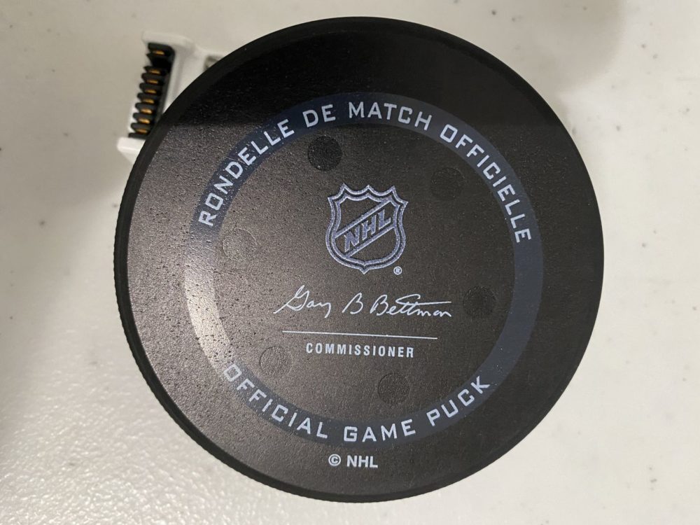 new NHL Puck with analytics