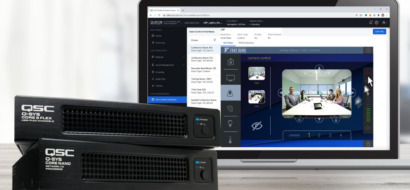 QSC Announces New Cloud Management Capabilities and Processing Options