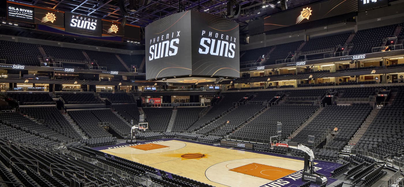 Phoenix Suns Arena Gets Facelift Ahead of NBA Season