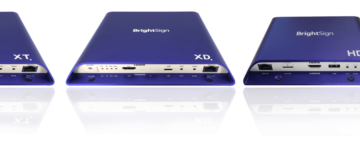 BrightSign Digital Signage Media Players Now Compatible with Adobe Experience Manager Screens