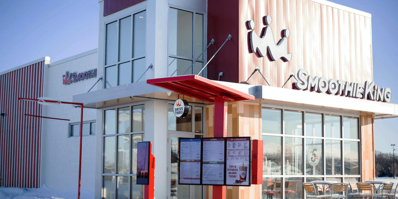 Smoothie King Moves Into 21st Century With Samsung Digital Displays