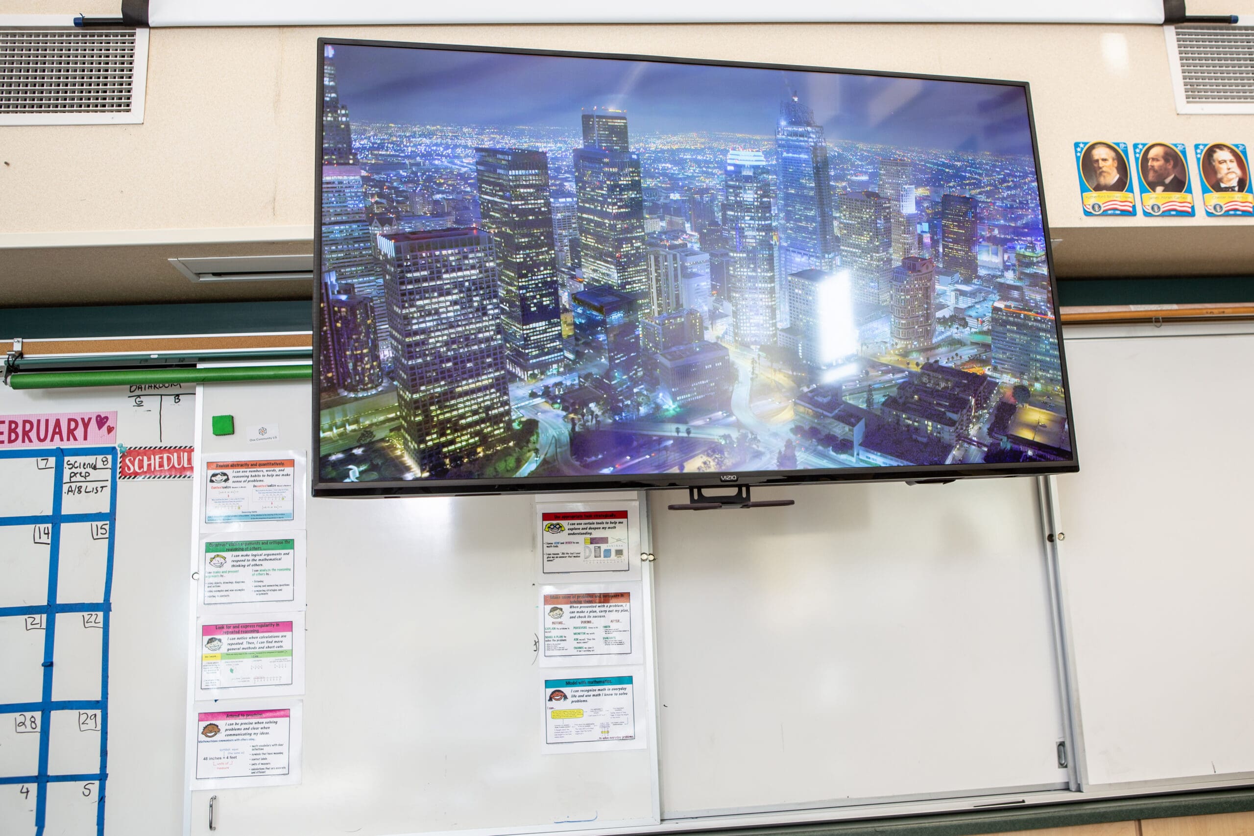 MantelMount TV Units Help School District Convert to Hybrid Model, slide 0