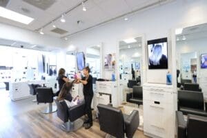 Samsung Display Technology at Panico Salon