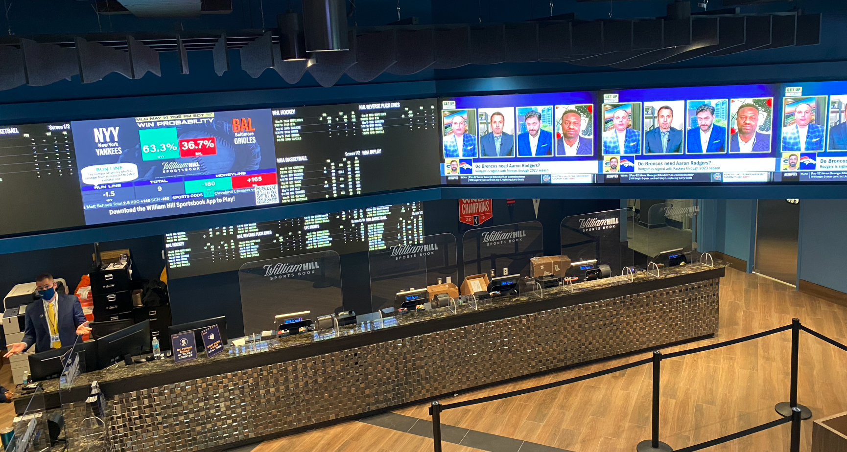 Best Casino Project: William Hill Sportsbook at Capital One Arena, slide 8