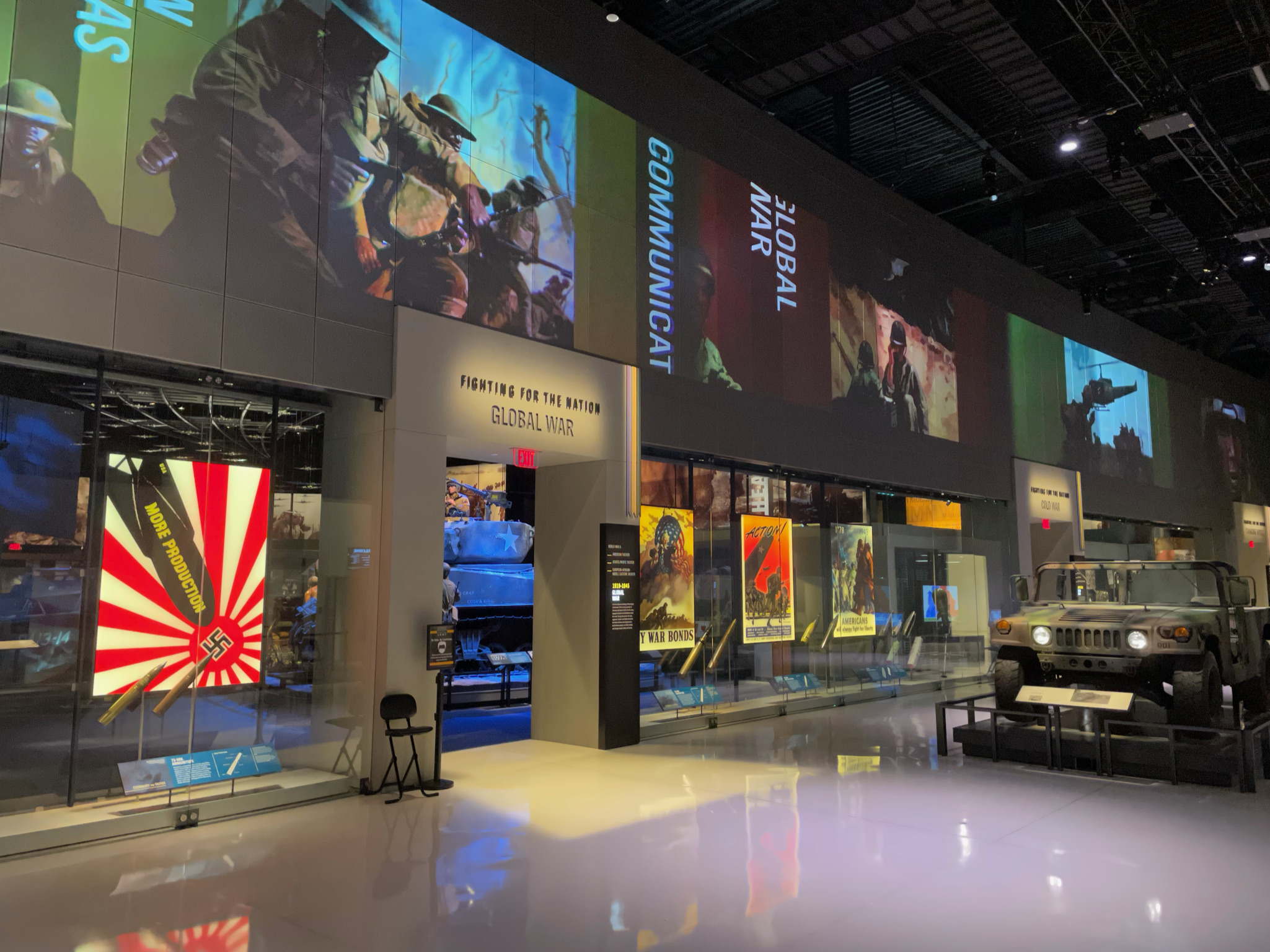 AV-Driven Exhibits at the National Museum of the United States Army (NMUSA), slide 0