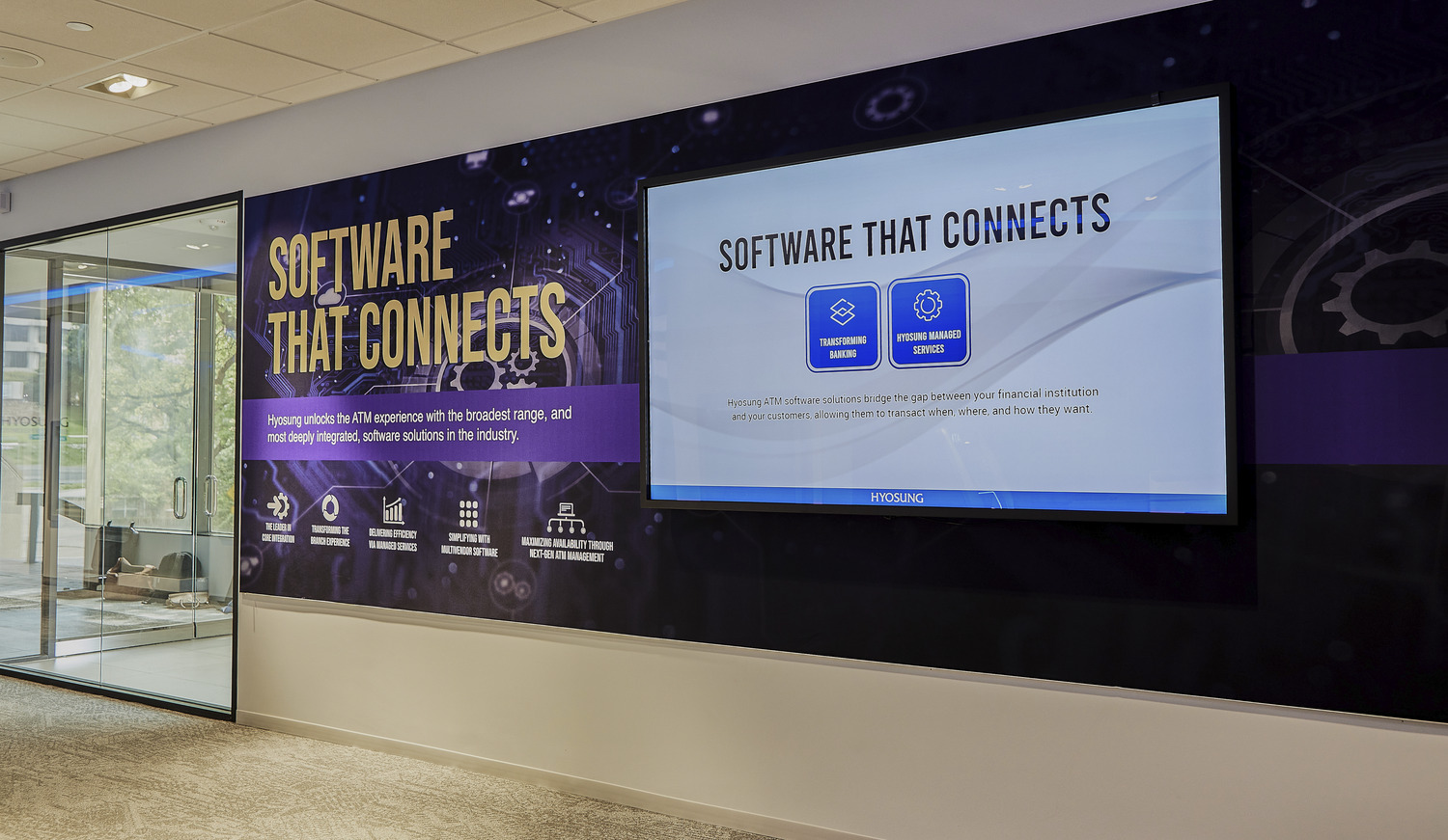 Electrosonic: Hyosung America Customer Experience Center, slide 8