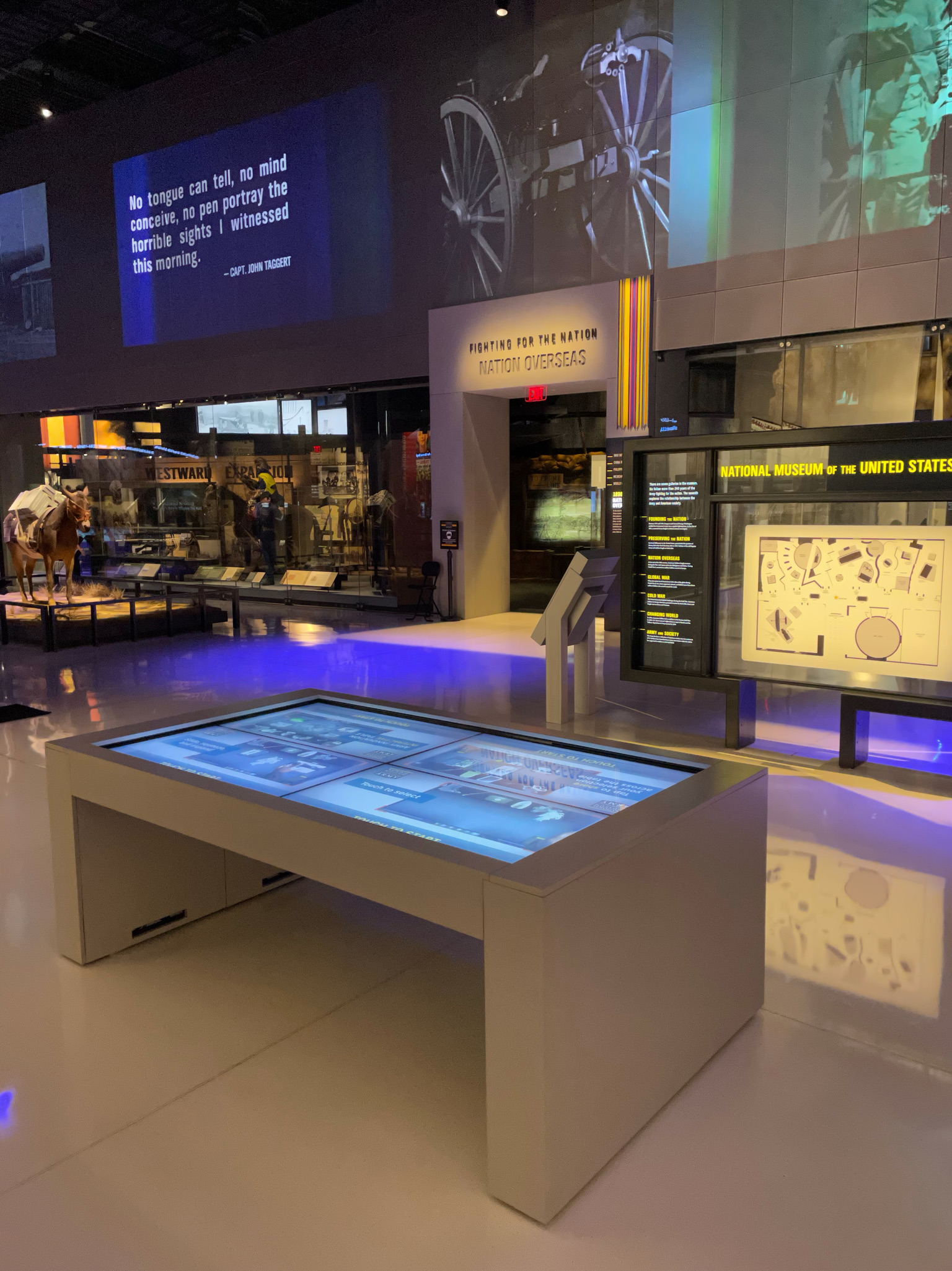 AV-Driven Exhibits at the National Museum of the United States Army (NMUSA), slide 1