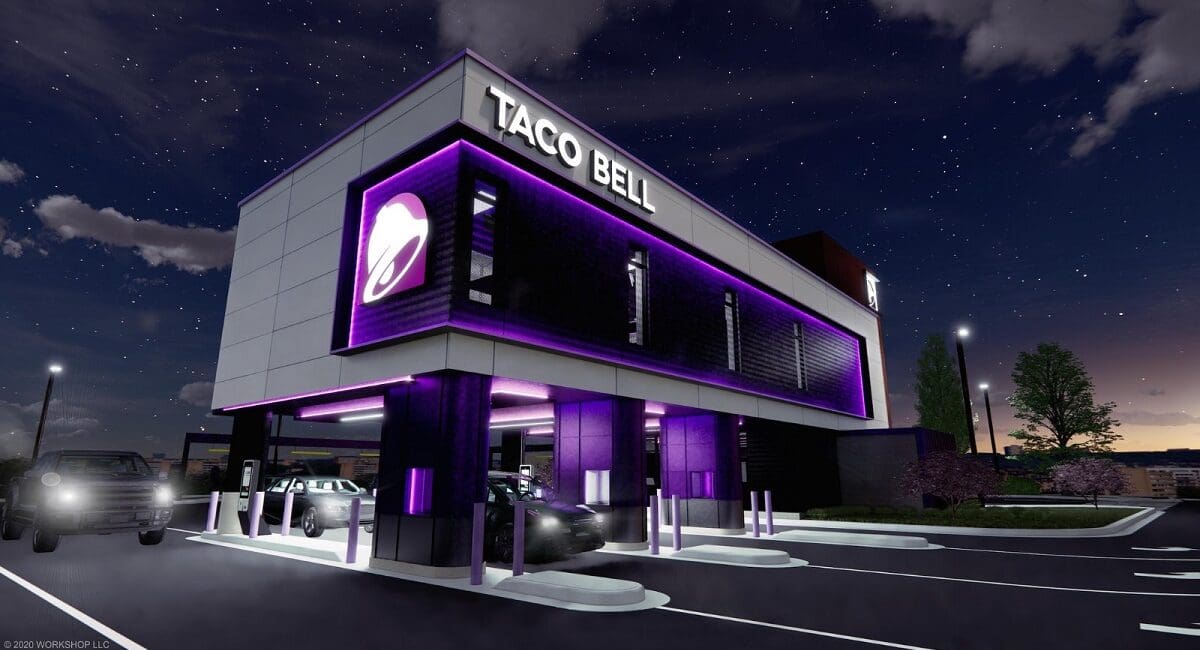 Check Out This New Tech-Heavy Taco Bell Drive-Thru Concept