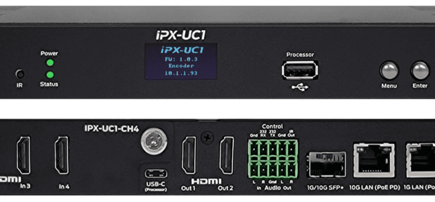 Aurora Multimedia Presents IPX-UC1 ULTRA Processor at InfoComm 2021 -  Commercial Integrator