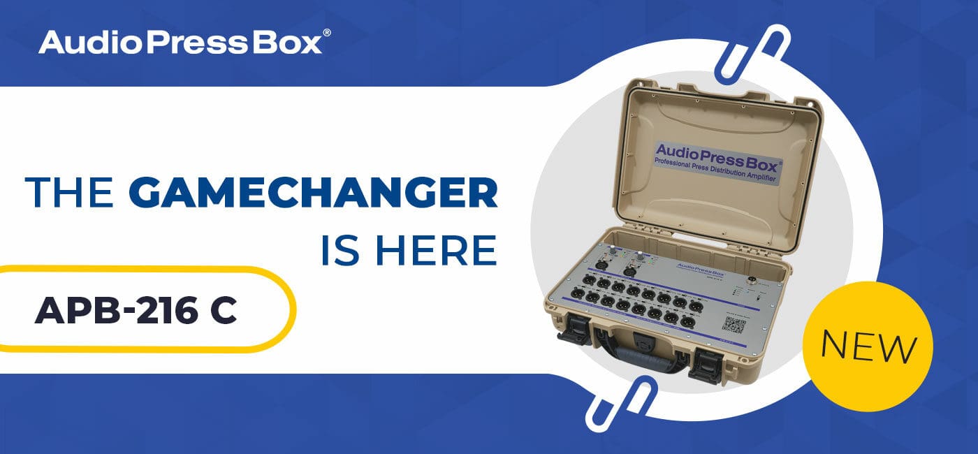 AudioPressBox Launches the Gamechanger for Press Conferences