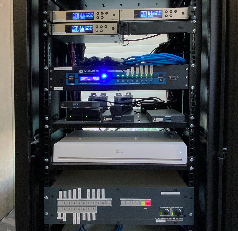 Extron Switching, Distribution, Control Systems Power Viettel Group HQ AV System, slide 3