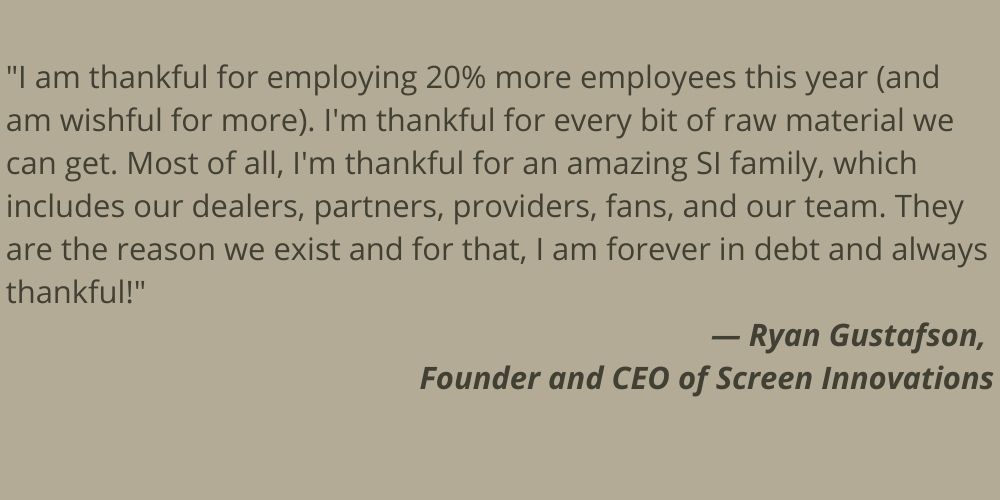 What the Pro AV Industry is Thankful For This Year, slide 3