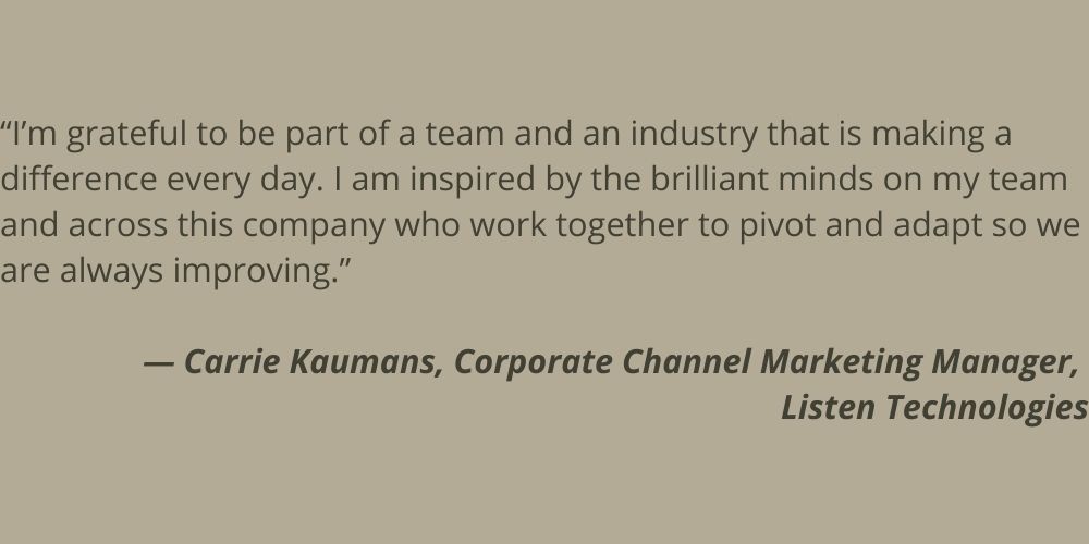 What the Pro AV Industry is Thankful For This Year, slide 2