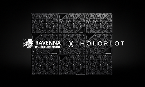 RAVENNA X HOLOPLOT logo