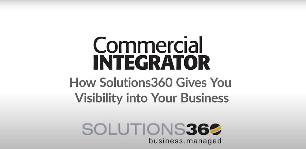 Solutions360 Visibility into business