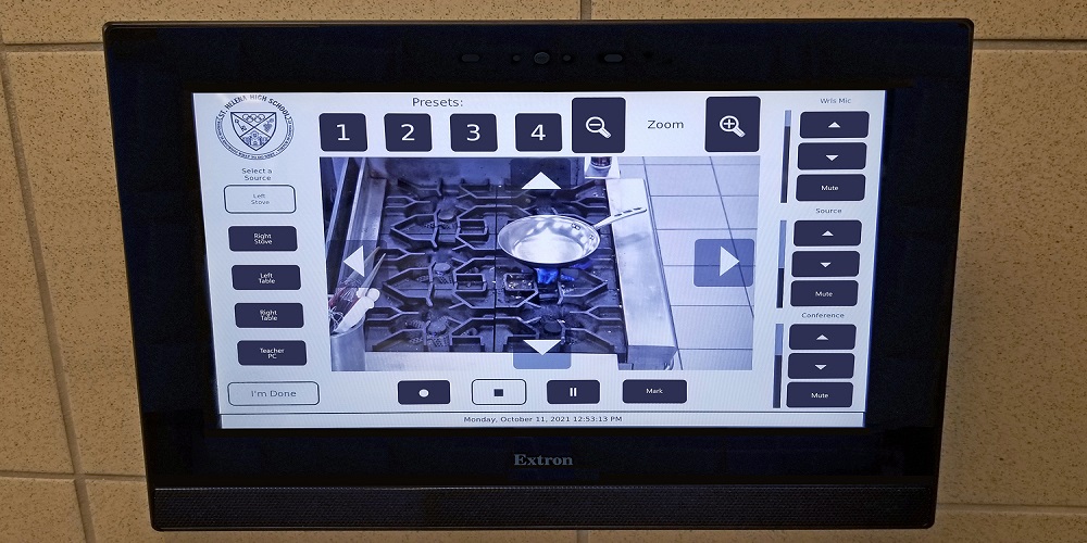 Extron NAV Pro AVoIP and Streaming Systems Enhance High School Culinary Program Classroom, slide 2