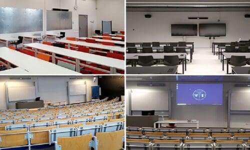 Nureva Extron solutions at TU Delft