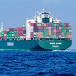 cargo ship,; supply chain issues impacting AV industry