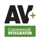 AV+ podcast logo