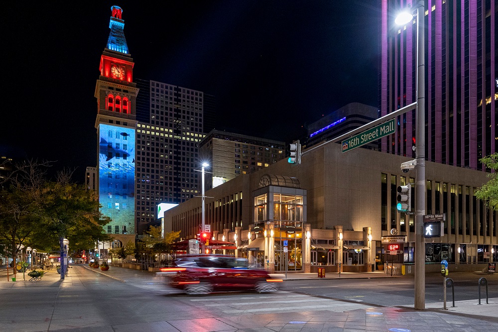 Digital Projection and Display Devices Transform Iconic Denver Clocktower, slide 3