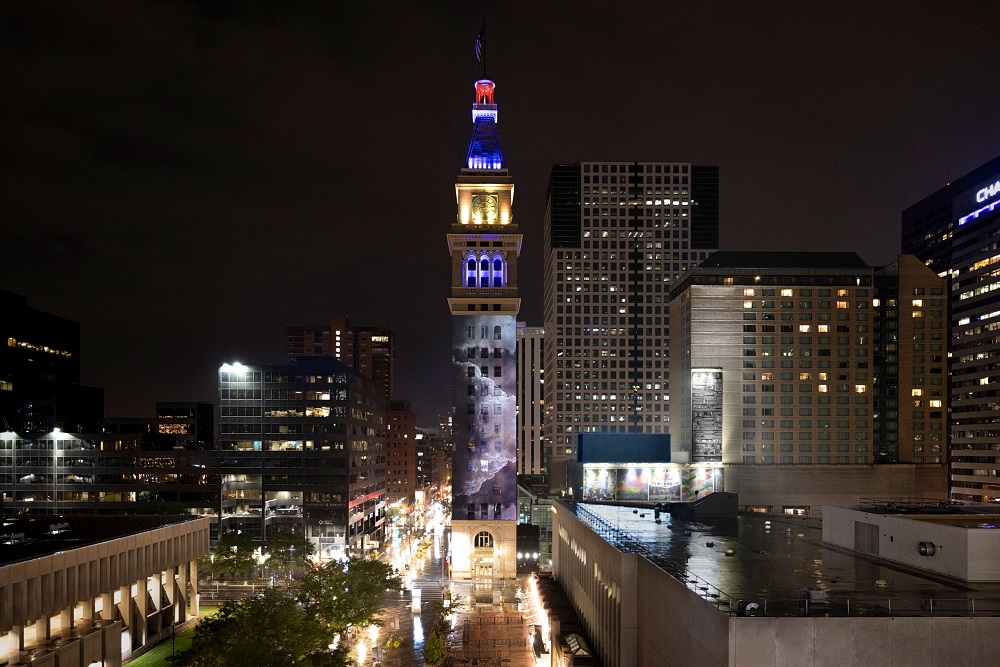 Digital Projection and Display Devices Transform Iconic Denver Clocktower, slide 2