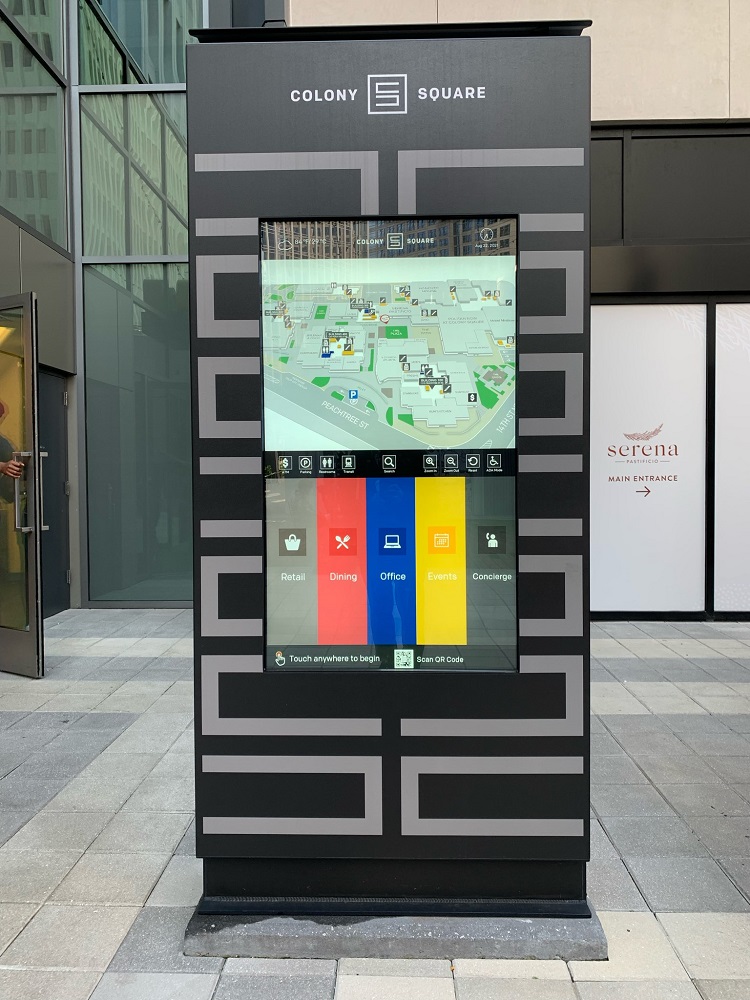 NAP Transforms Atlanta’s Colony Square with Wayfinding Kiosks, slide 1