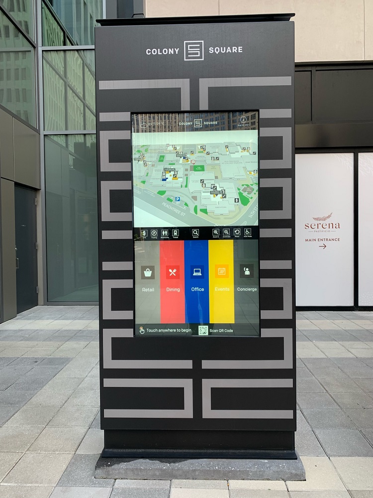 NAP Transforms Atlanta’s Colony Square with Wayfinding Kiosks, slide 2