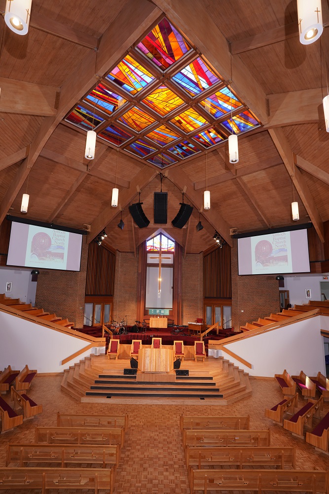 AEE Productions Upgrades Historic Church with EAW Audio System, slide 1