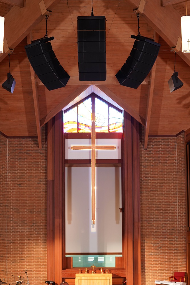 AEE Productions Upgrades Historic Church with EAW Audio System, slide 0