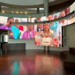 First Americans Museum of OK dvLED Videowall installation